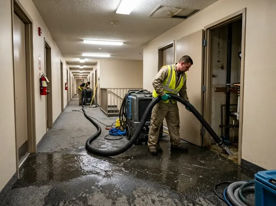 multi-unit-apartment-hallway-f-005 — frequently asked questions, Emergency Burst Pipe Water Extraction & Removal in O'Neill,…